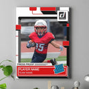Donruss Style Personalized Canvas Print - Gift for Sports Lovers - Joliny
