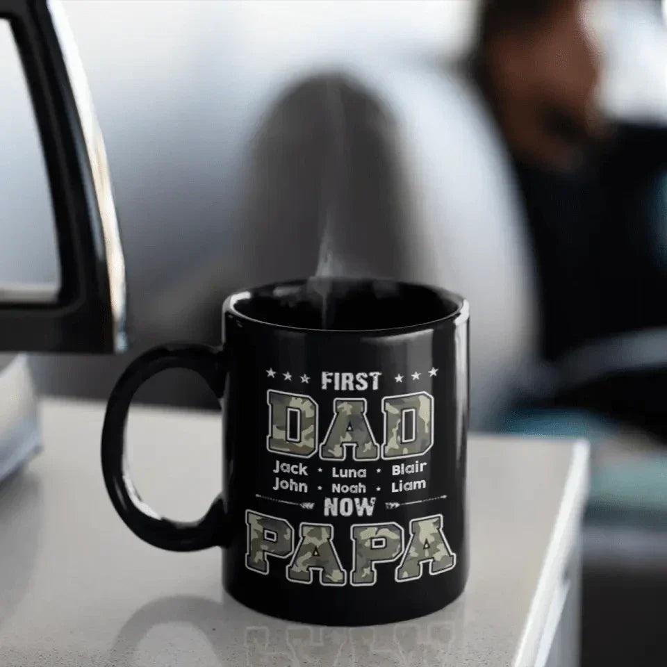 To my Husband I Wish I Could Turn Back The Clock - Black Mug copy - Joliny