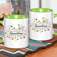 Family Personalized Custom Mug - Gift For Mom, Grandma - Joliny