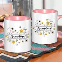 Family Personalized Custom Mug - Gift For Mom, Grandma - Joliny