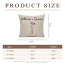 Family Personalized Custom Pillow - Grandma's Garden - Joliny