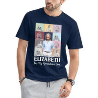 Family Personalized Custom Unisex T-shirt- Gift For Mom, Grandma, Custom Photo In My Mom Era - Joliny