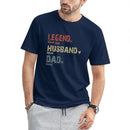 Family Personalized Custom Unisex T-shirt Hoodie - Legend, Husband, Dad And Papa Since - Joliny