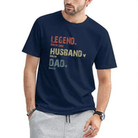 Family Personalized Custom Unisex T-shirt Hoodie - Legend, Husband, Dad And Papa Since - Joliny