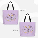 Family Personalized Garden Bees Zippered Bag For Grandma - Joliny
