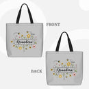 Family Personalized Garden Bees Zippered Bag For Grandma - Joliny