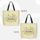 Family Personalized Garden Bees Zippered Bag For Grandma - Joliny