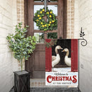 Farmhouse Christmas Gifts Custom Surname Personalized Garden Flags - Christmas Gifts for the Family - Joliny