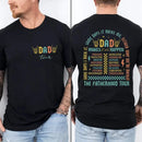 Fatherhood Tour T-Shirt, Sometimes I Rock It Sometimes It Rocks Me - Joliny