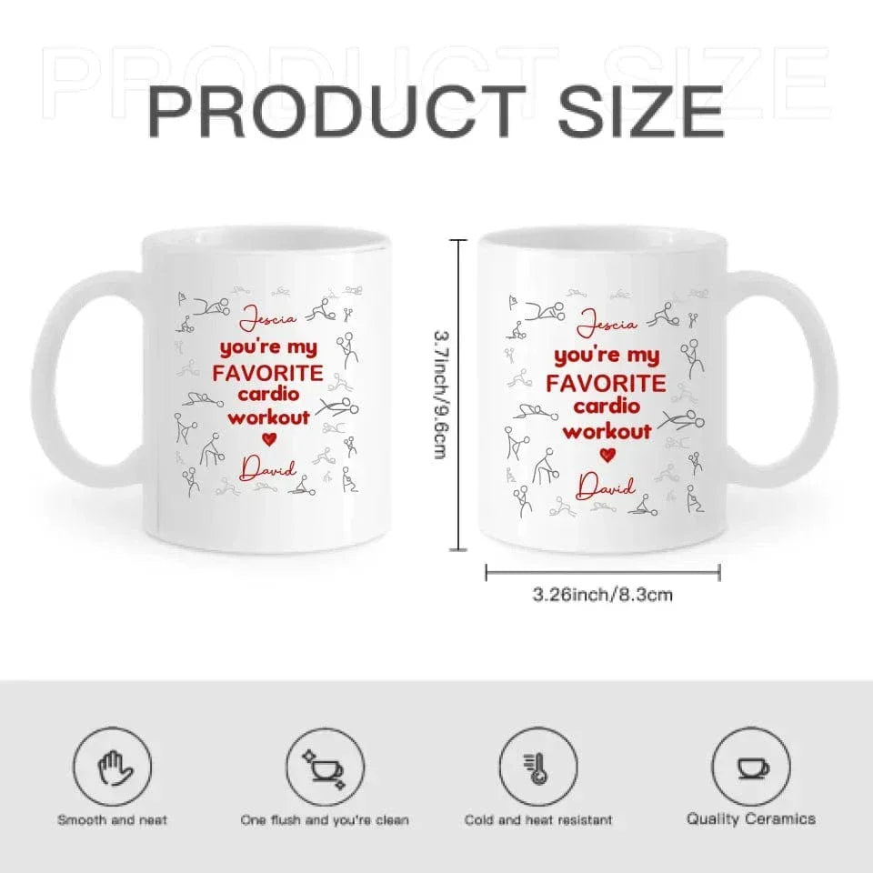 Favorite Aerobic Exercise - Personalized Mugs - Gifts for Your Loved Ones - Joliny