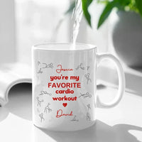 Favorite Aerobic Exercise - Personalized Mugs - Gifts for Your Loved Ones - Joliny