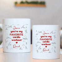 Favorite Aerobic Exercise - Personalized Mugs - Gifts for Your Loved Ones - Joliny