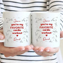 Favorite Aerobic Exercise - Personalized Mugs - Gifts for Your Loved Ones - Joliny
