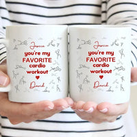 Favorite Aerobic Exercise - Personalized Mugs - Gifts for Your Loved Ones - Joliny