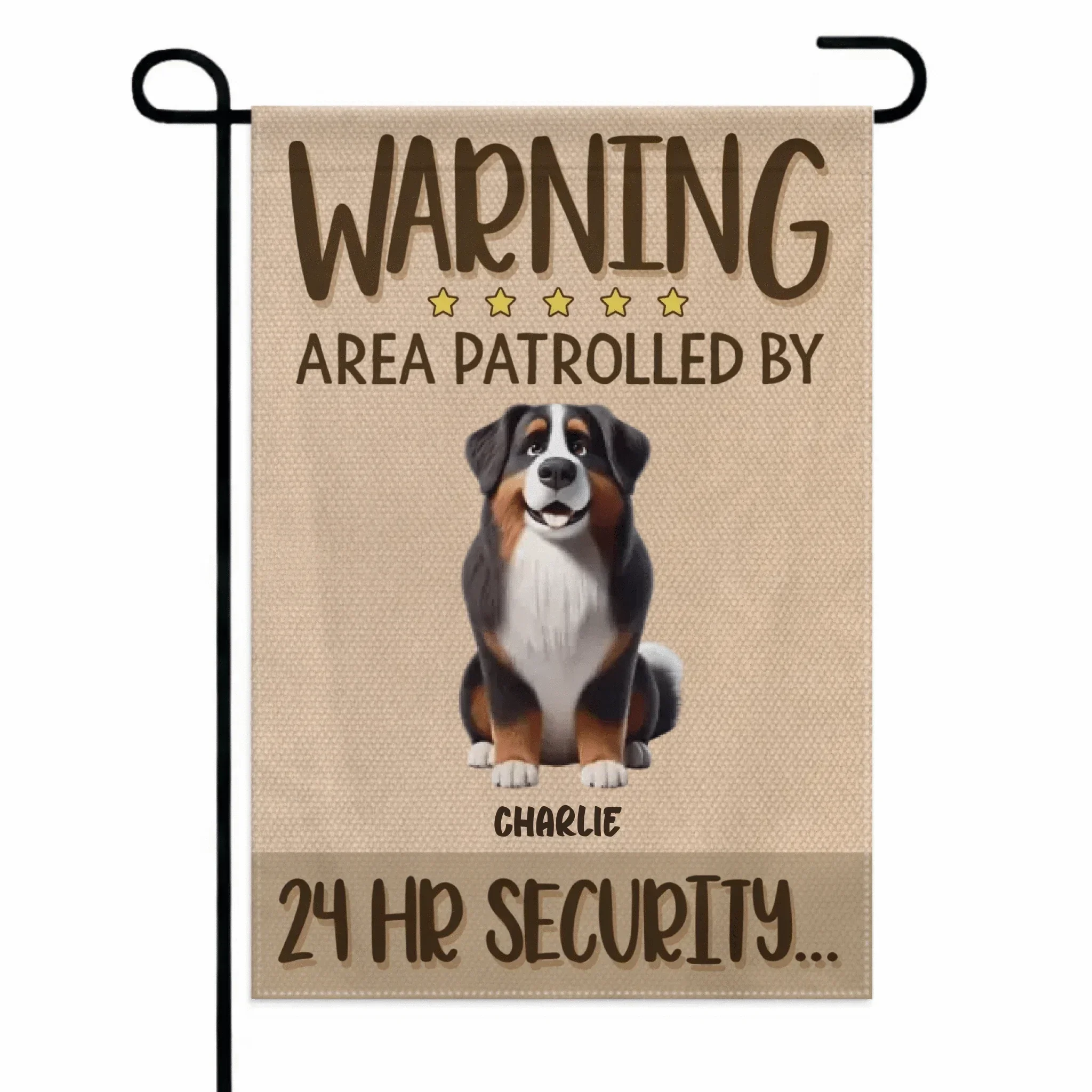 Fearless Pet Guard Flag - Personalized pet customization flags - Gifts For Family,Pet Lovers,Pet Owners