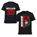 Football Helmet - Personalised Helmets And Name T-shirt - A Gift for Football Players,Lovers - Joliny