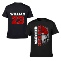 Football Helmet - Personalised Helmets And Name T-shirt - A Gift for Football Players,Lovers - Joliny