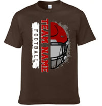 Football Helmet - Personalised Helmets And Name T-shirt - A Gift for Football Players,Lovers - Joliny