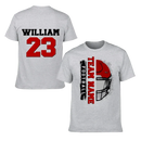 Football Helmet - Personalised Helmets And Name T-shirt - A Gift for Football Players,Lovers - Joliny