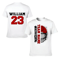Football Helmet - Personalised Helmets And Name T-shirt - A Gift for Football Players,Lovers - Joliny