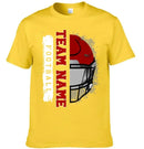 Football Helmet - Personalised Helmets And Name T-shirt - A Gift for Football Players,Lovers - Joliny