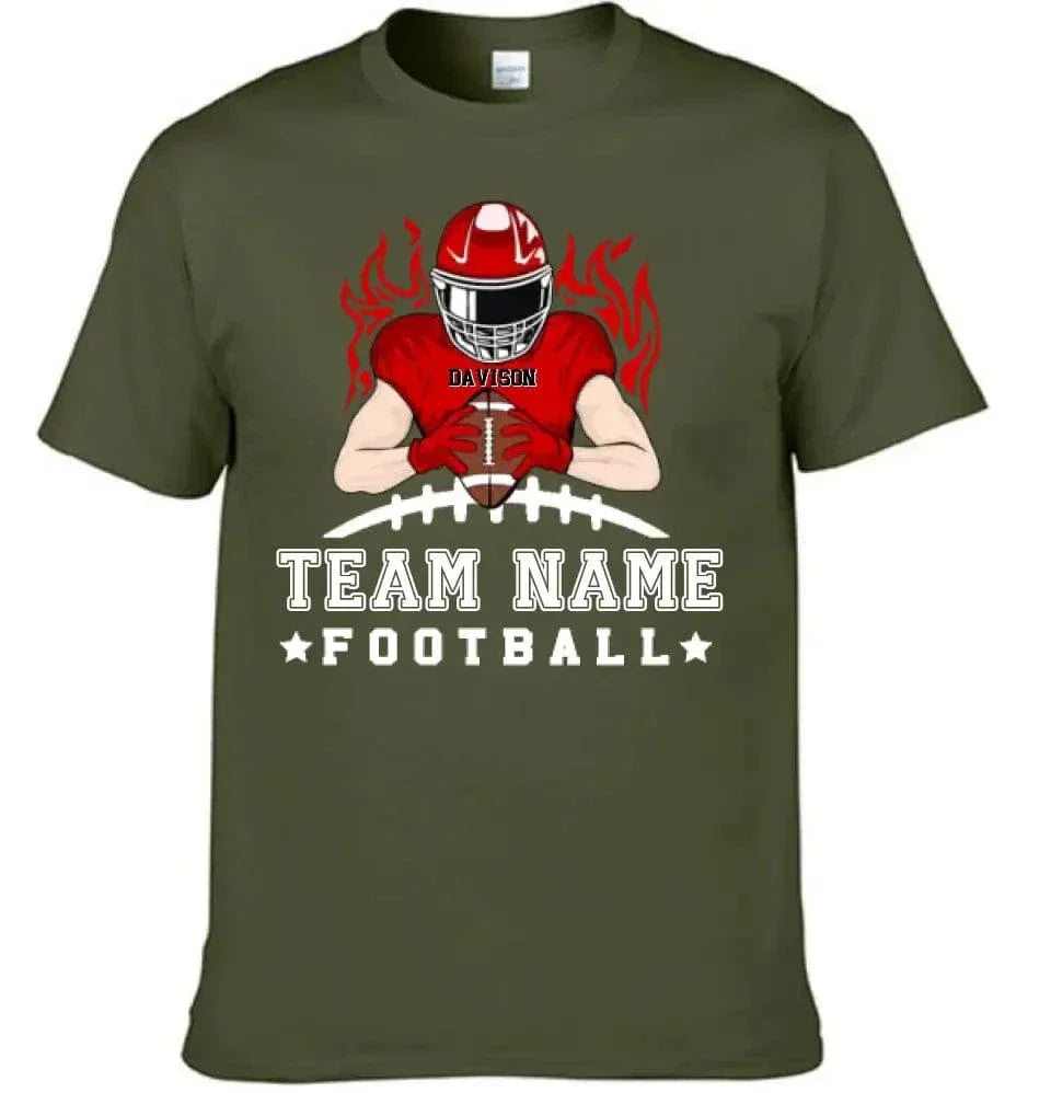 Football Season - Personalized American Football Team Shirt - A Gift for Football Player,Lovers - Joliny