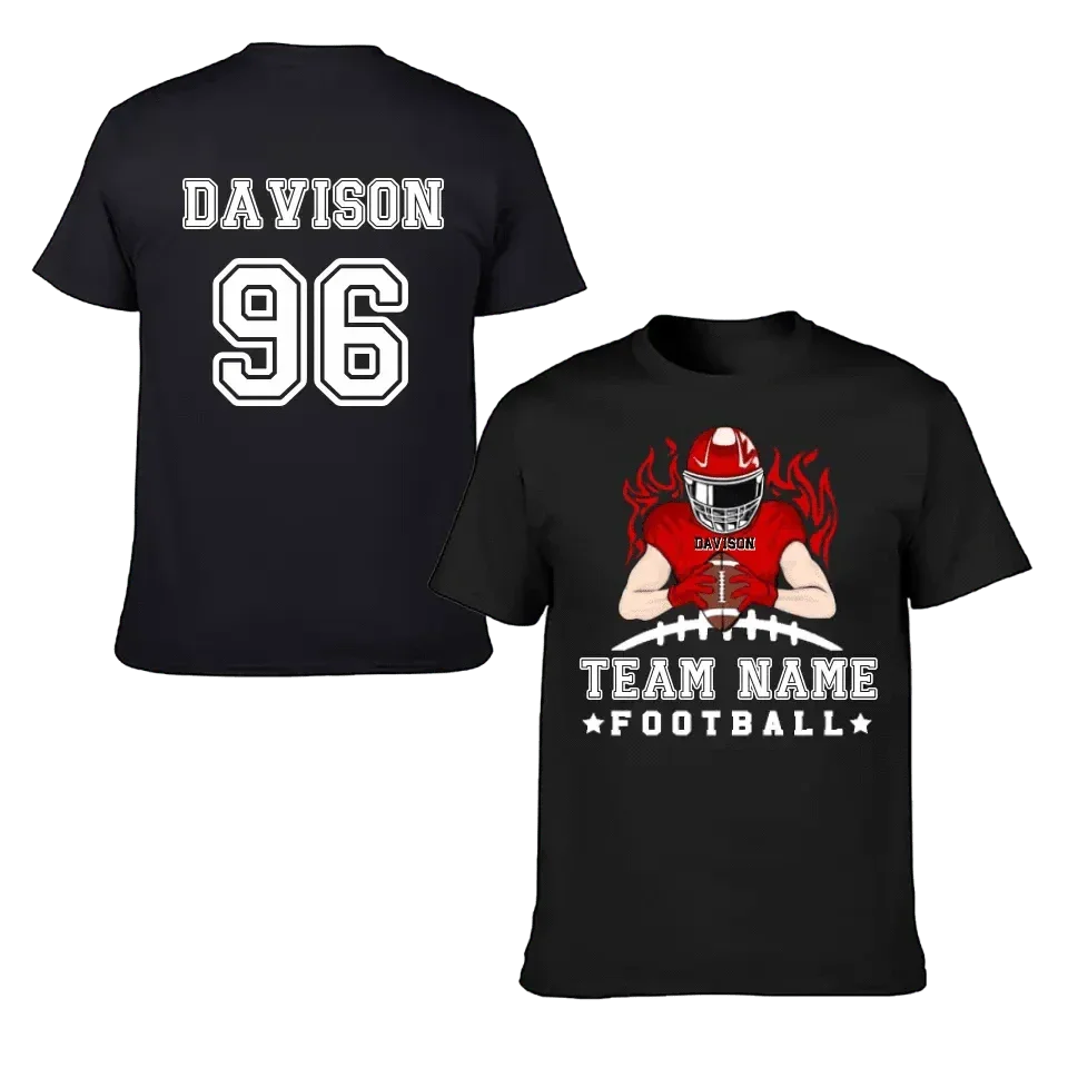 Football Season - Personalized American Football Team Shirt - A Gift for Football Player,Lovers - Joliny