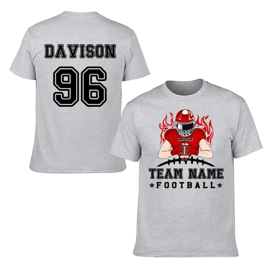 Football Season - Personalized American Football Team Shirt - A Gift for Football Player,Lovers - Joliny