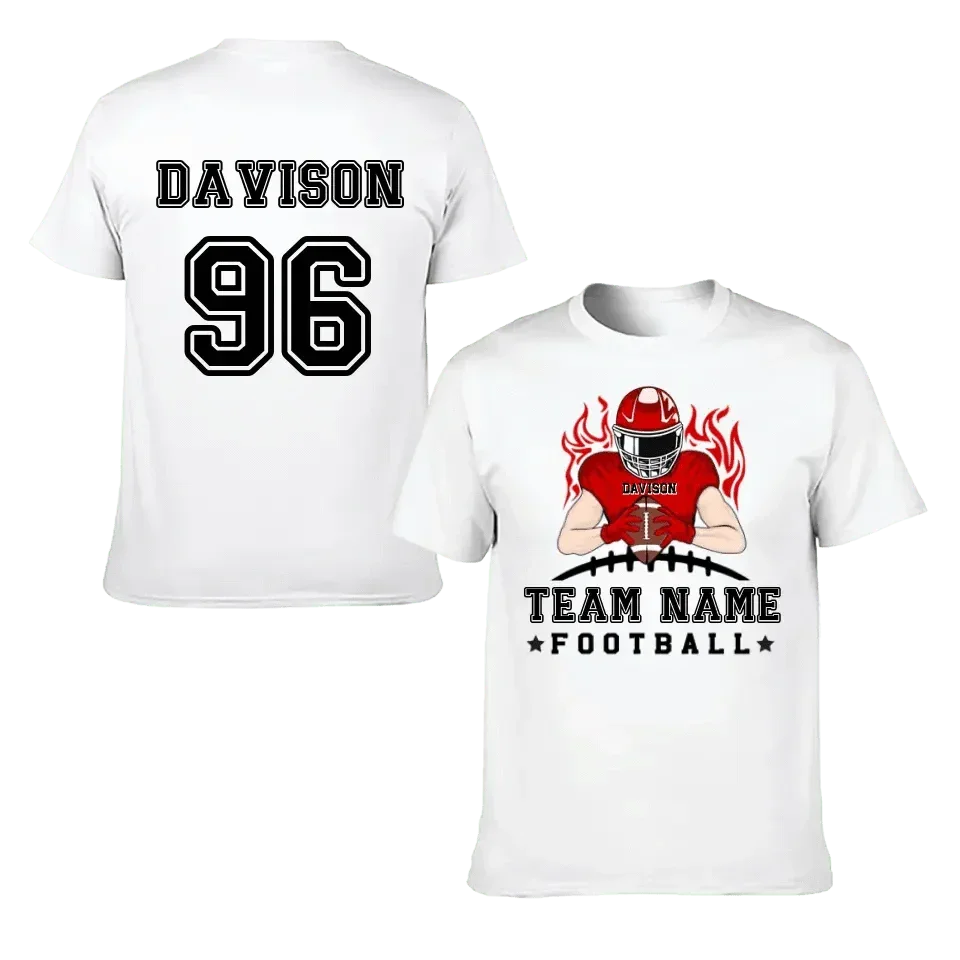 Football Season - Personalized American Football Team Shirt - A Gift for Football Player,Lovers - Joliny