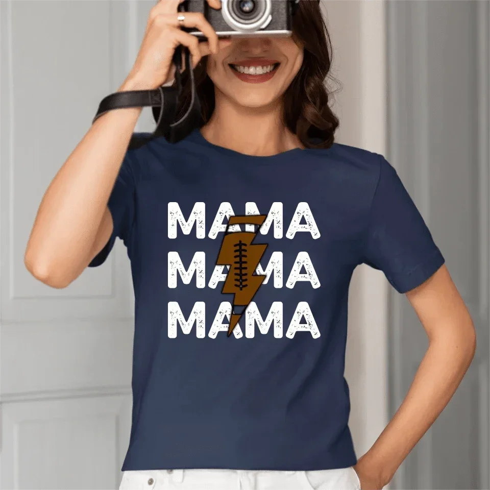 Football Support - Personalised Name And Number T-Shirt - A Gift for Family