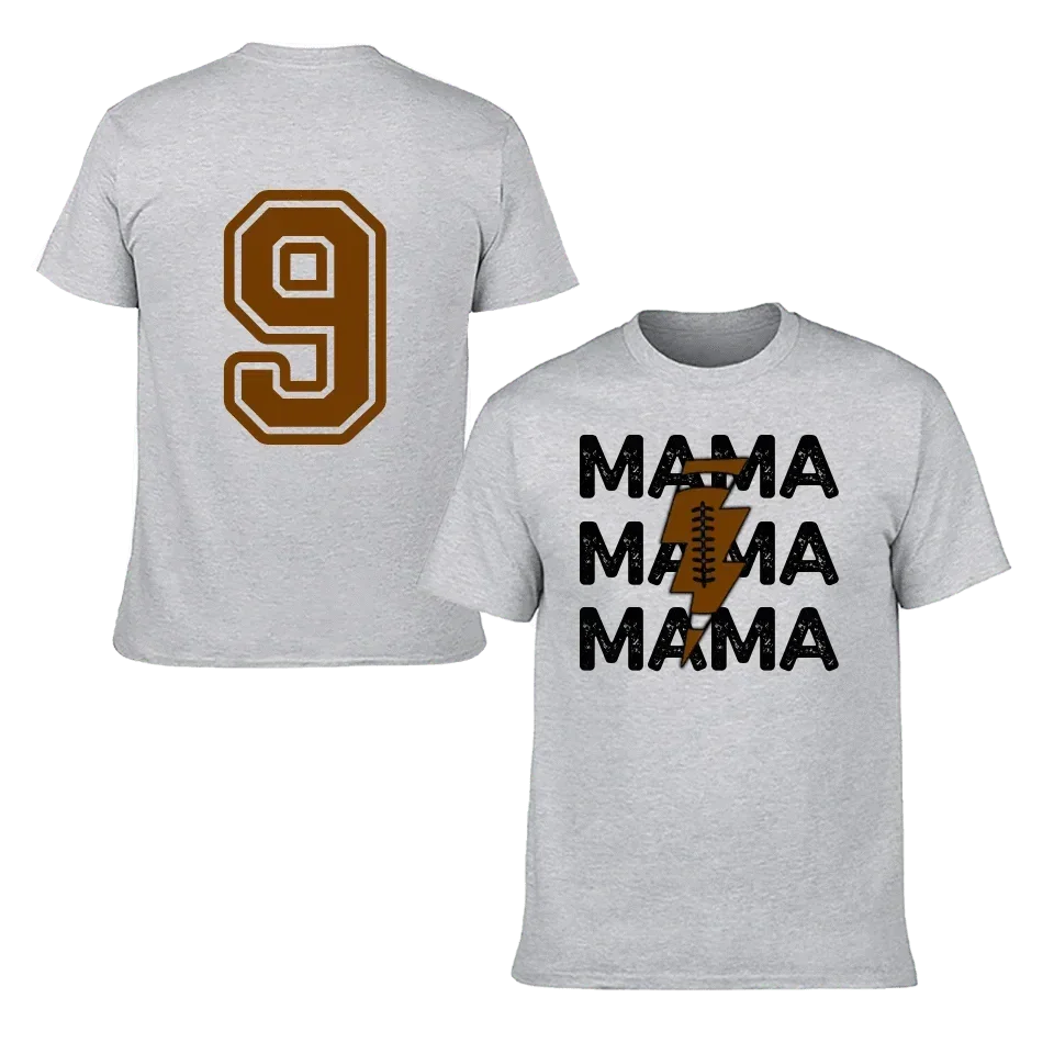 Football Support - Personalised Name And Number T-Shirt - A Gift for Family - Joliny