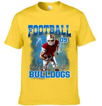 Football Theme - Personalised Photo T-Shirt - Gifts for Football Fans,Players - Joliny
