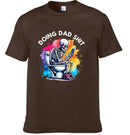 Funny Skeleton Toilet Sublimation Design, Trendy Father's Day T-Shirt - Joliny