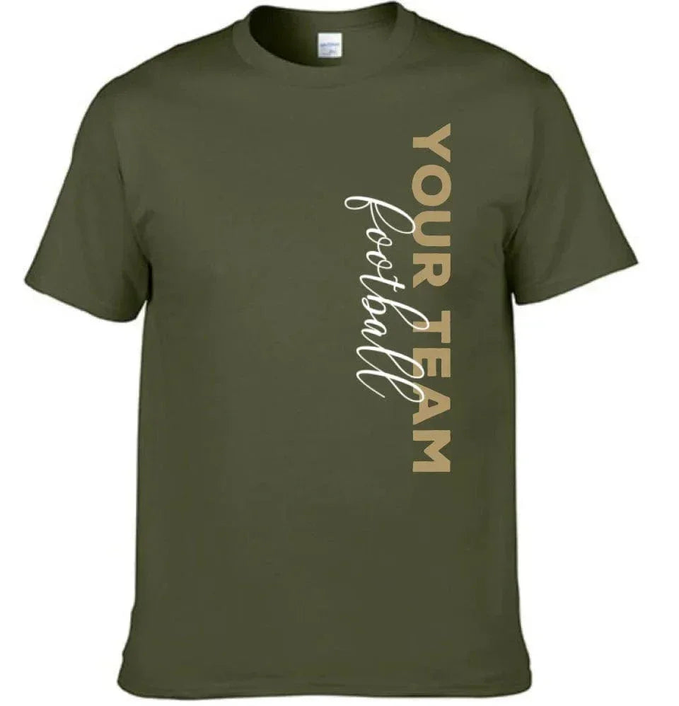 Game Day - Personalised Name And Number 2 Sided T-Shirt - A Gift For Football Supporters,Players - Joliny