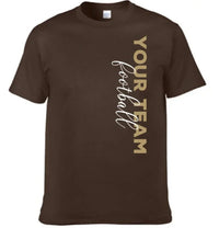 Game Day - Personalised Name And Number 2 Sided T-Shirt - A Gift For Football Supporters,Players - Joliny