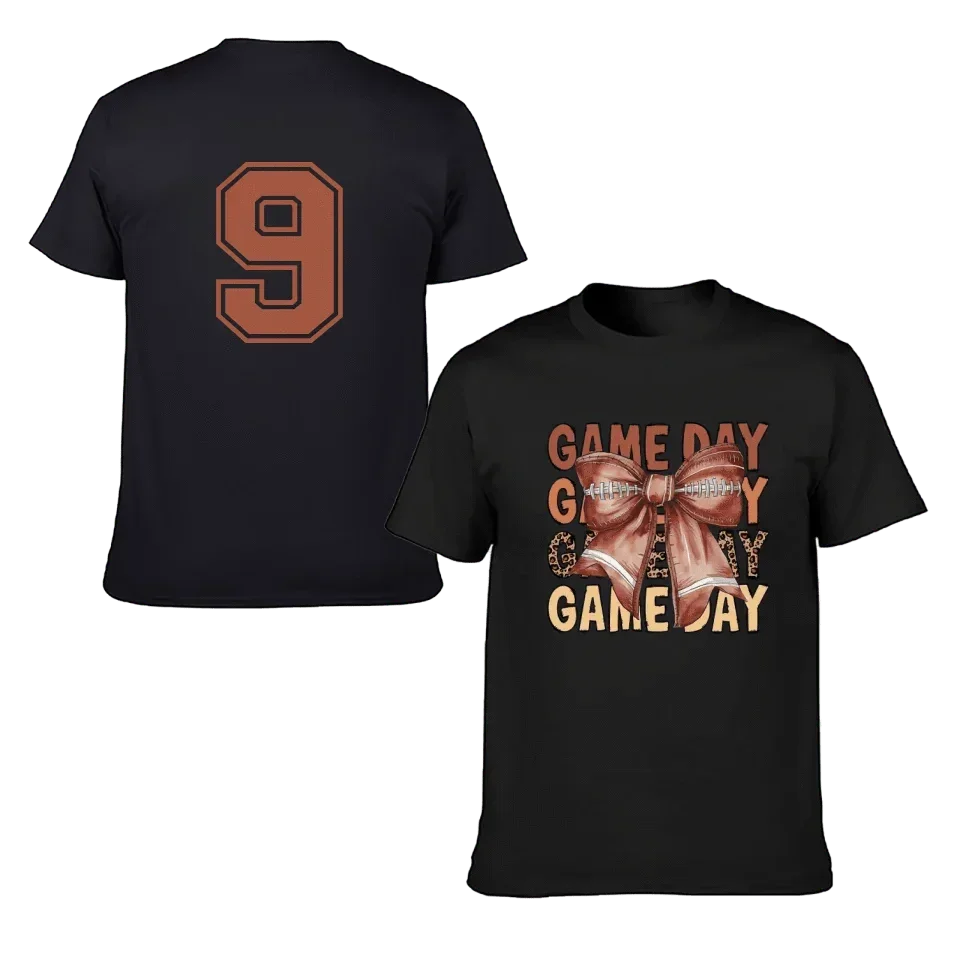 Game Day - Season shirts with Personalised dates - A Gift for Football Fans,Lovers,Supporters - Joliny