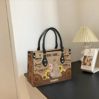 Gift For Daughter Leather Bag - You Are Affirmation - Joliny