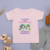 Gift For Granddaughter A Bond That Can't Be Broken Kid T Shirt - Joliny