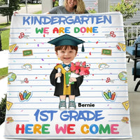 Gifts For Kids In Graduation - Personalized Photo Blanket - Joliny