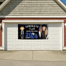 Glitter and Star Styles Congratulations Class Of 2024, Custom Photo - Joliny