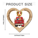 God Blessed the Broken Road that led me Straight to You - Personalized Couple Ornament - Joliny