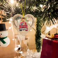 God Blessed the Broken Road that led me Straight to You - Personalized Couple Ornament - Joliny