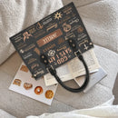 God Says I Am - Personalized Leather Bag - Joliny