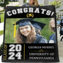 Graduation Celebration - Graduation Gift - Personalized Custom Photo Blanket - Joliny
