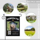 Graduation Celebration - Graduation Gift - Personalized Custom Photo Flag - Joliny