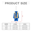 Graduation Gift Decoration Hanging - Personalised Graduation Gown and Name Acrylic Charms - Gifts for Graduate,Grandchildren,Friend - Joliny