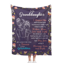Granddaughter's And Grandson's Gift-Sweet Words Blanket - Joliny
