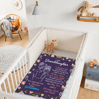 Granddaughter's And Grandson's Gift-Sweet Words Blanket - Joliny