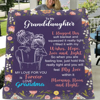 Granddaughter's And Grandson's Gift-Sweet Words Blanket - Joliny