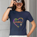 Grandma and Grandkids: The Perfect Halloween Pair - Personalized Family Custom T-Shirt - A Halloween Gift for Grandma - Joliny